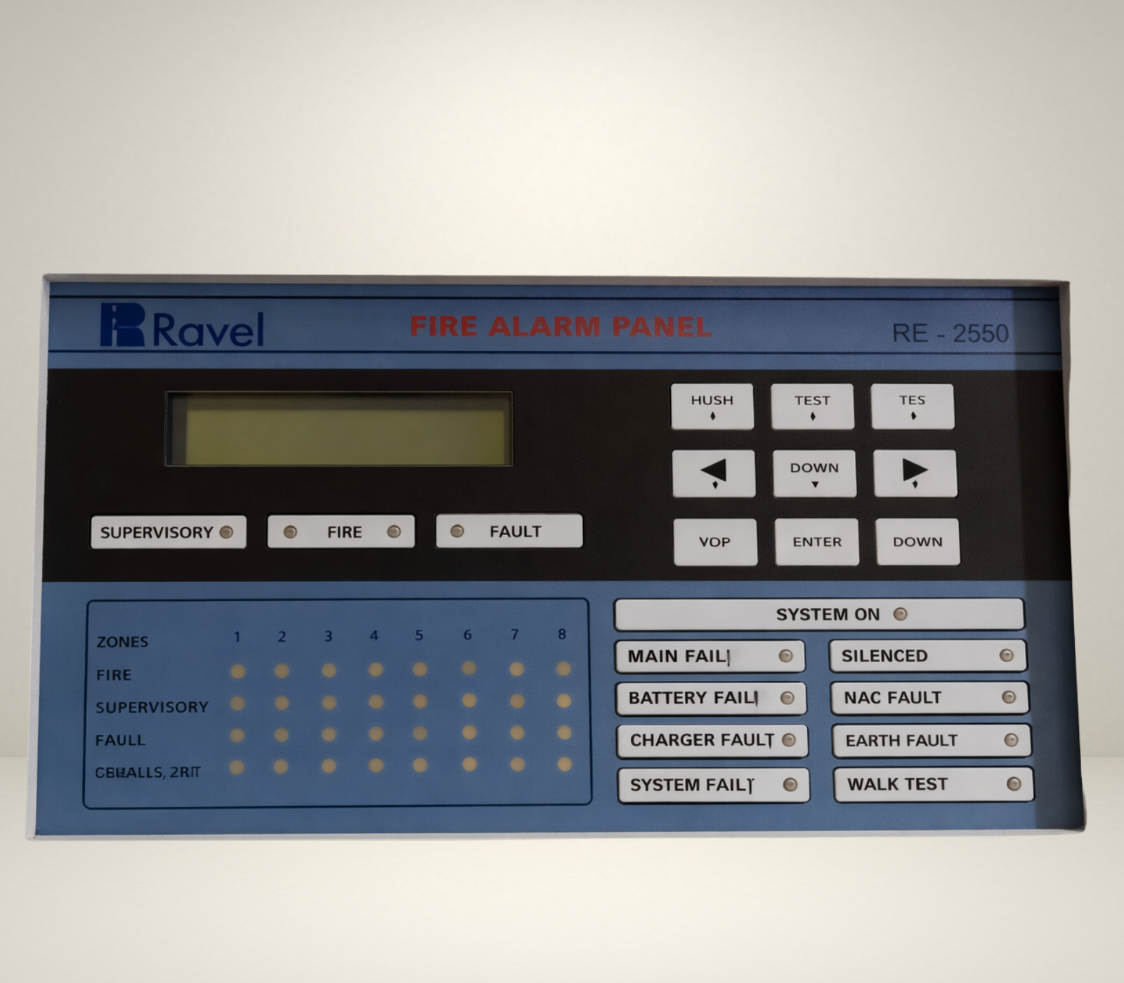 8 Zone Fire Alarm Panel RE-2558